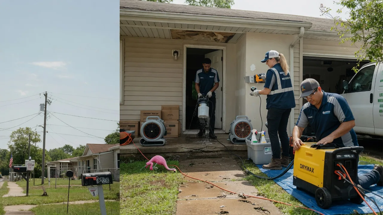 Storm Damage Water Removal in De Land, IL near me
